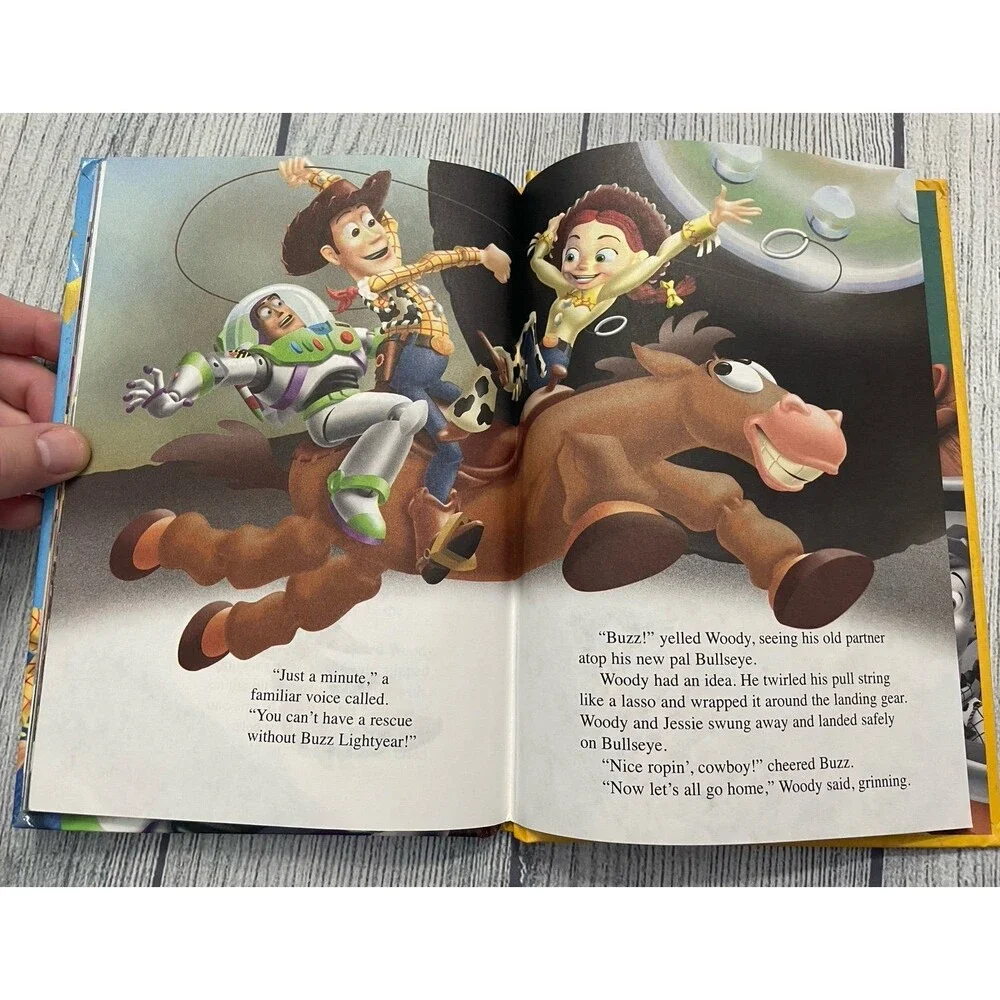 Vintage Vtg Disney Toy Story 2 Hardcover Book, 1999